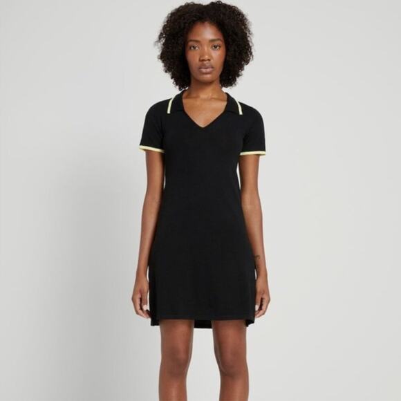 Frank and Oak La Coupe Sarah-Jeanne Polo Dress Size M - Picture 1 of 7
